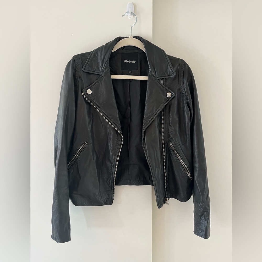 Madewell leather moto jacket